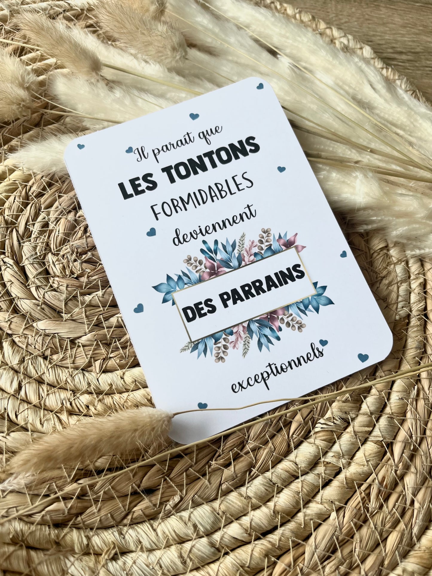 Carte annonce grossesse