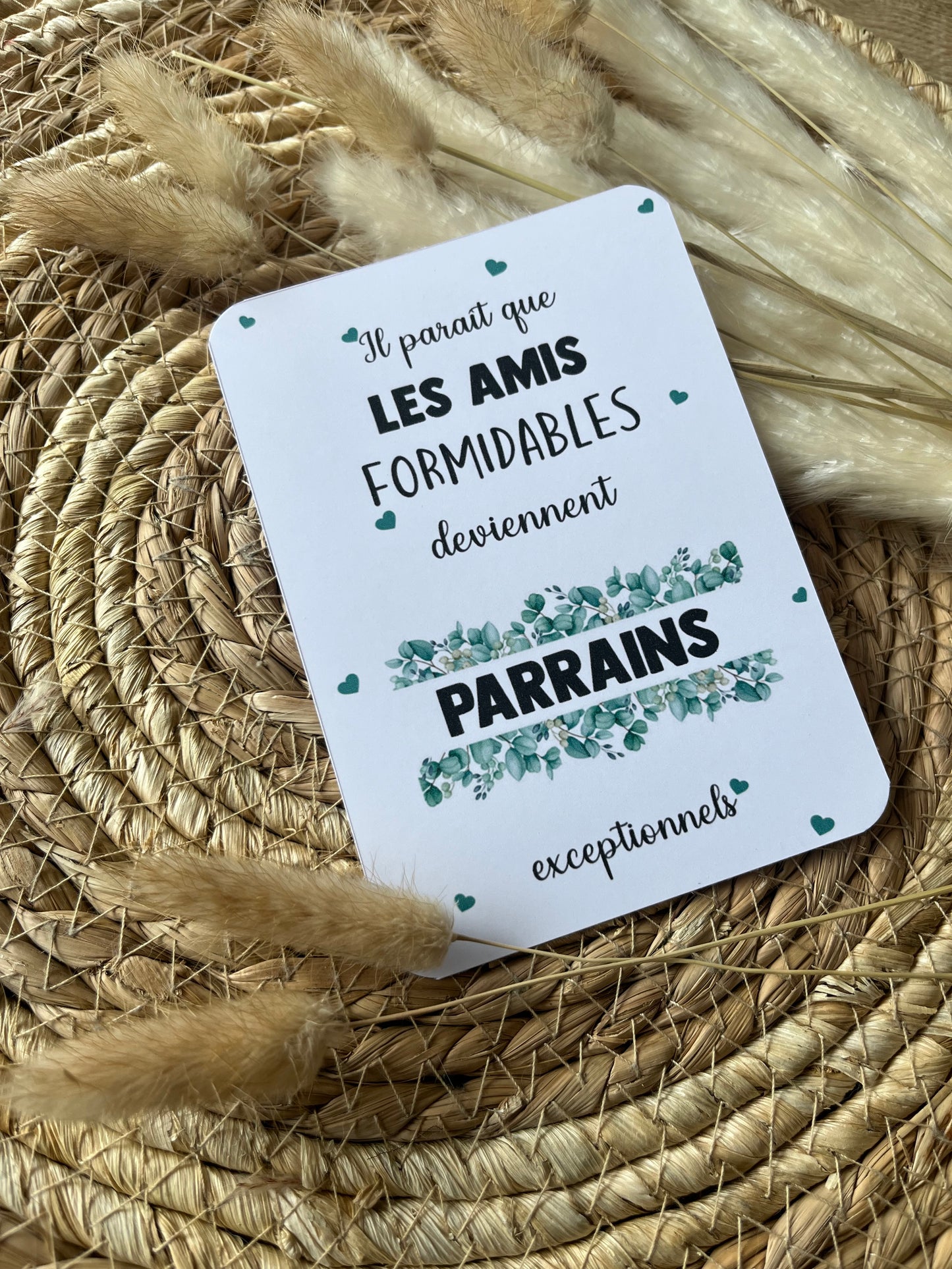 Carte annonce grossesse