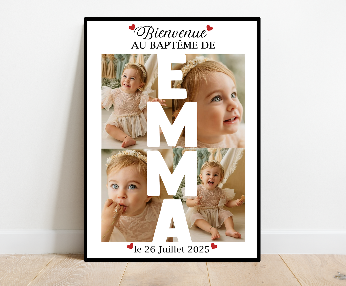Affiche Baptême