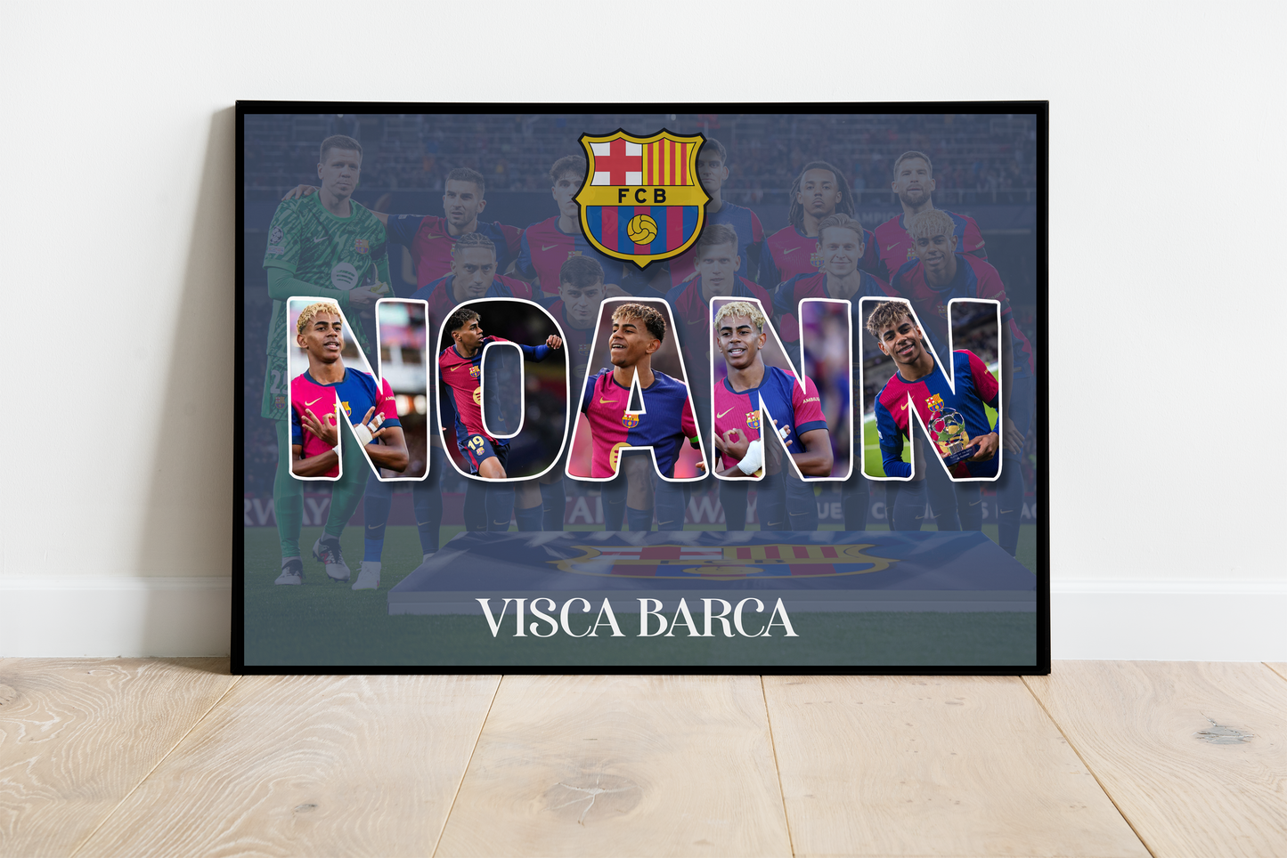 Affiche Football ( équipe & joueur(s) de votre choix )