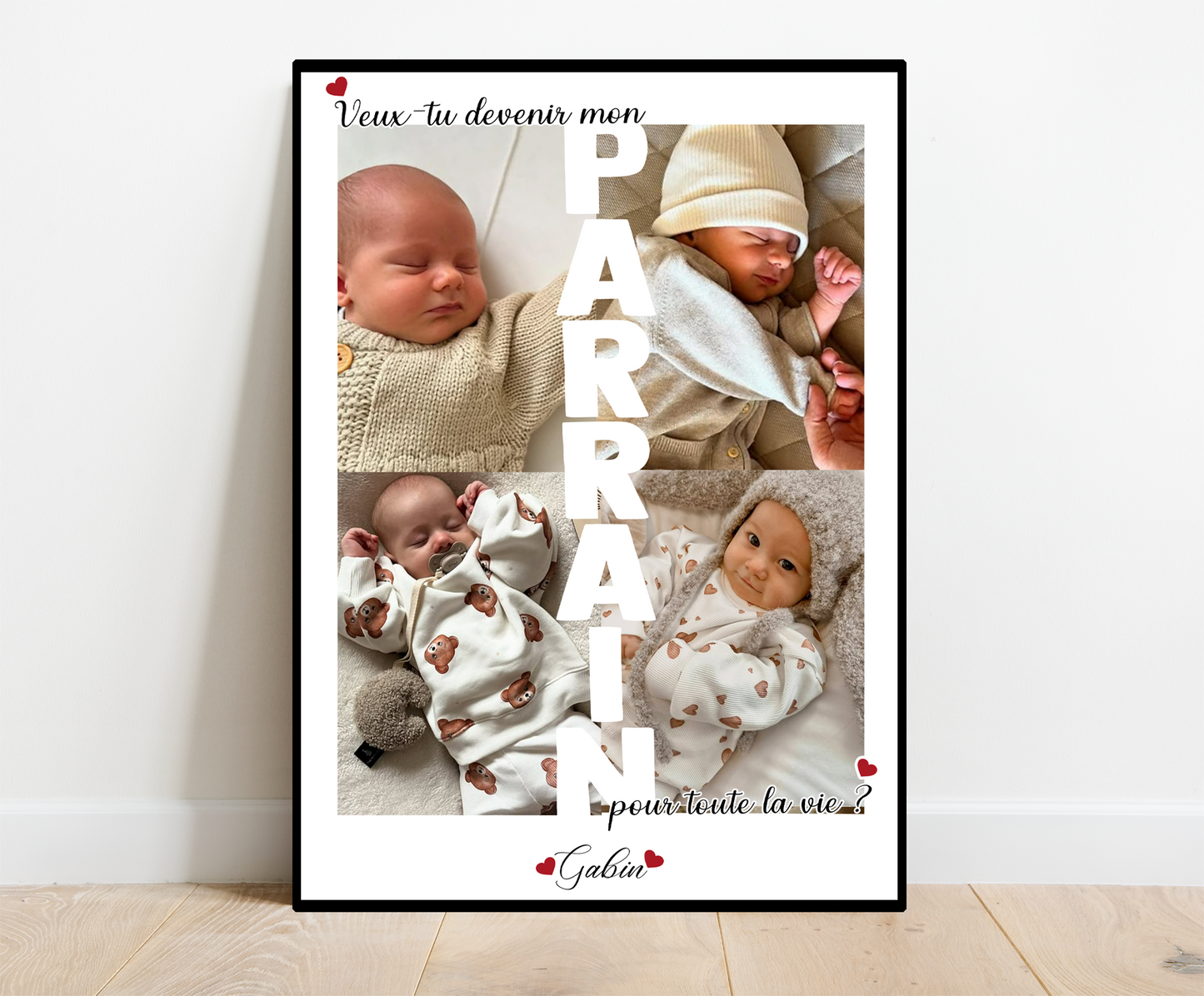 Affiche annonce Parrain