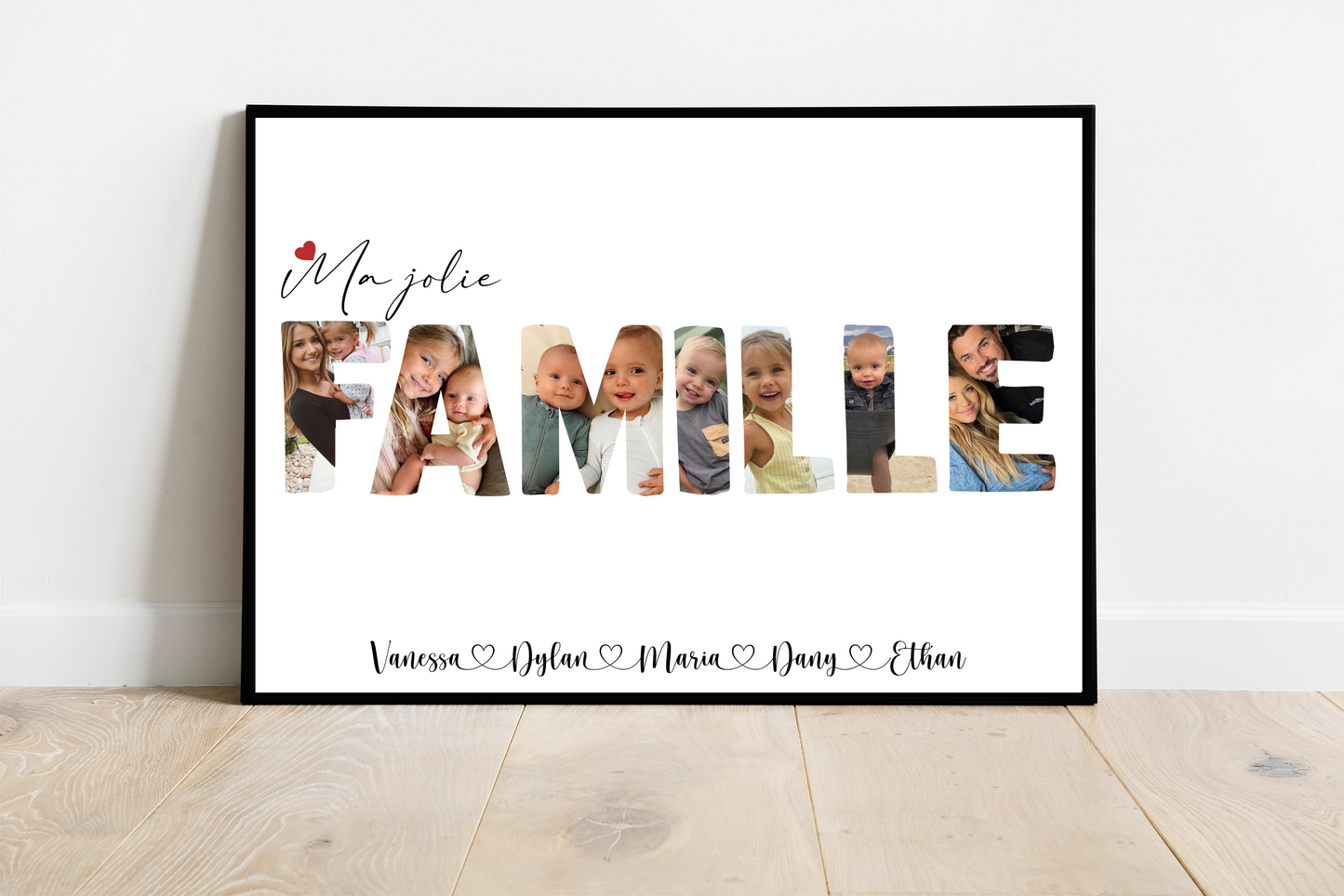 Affiche ma jolie Famille