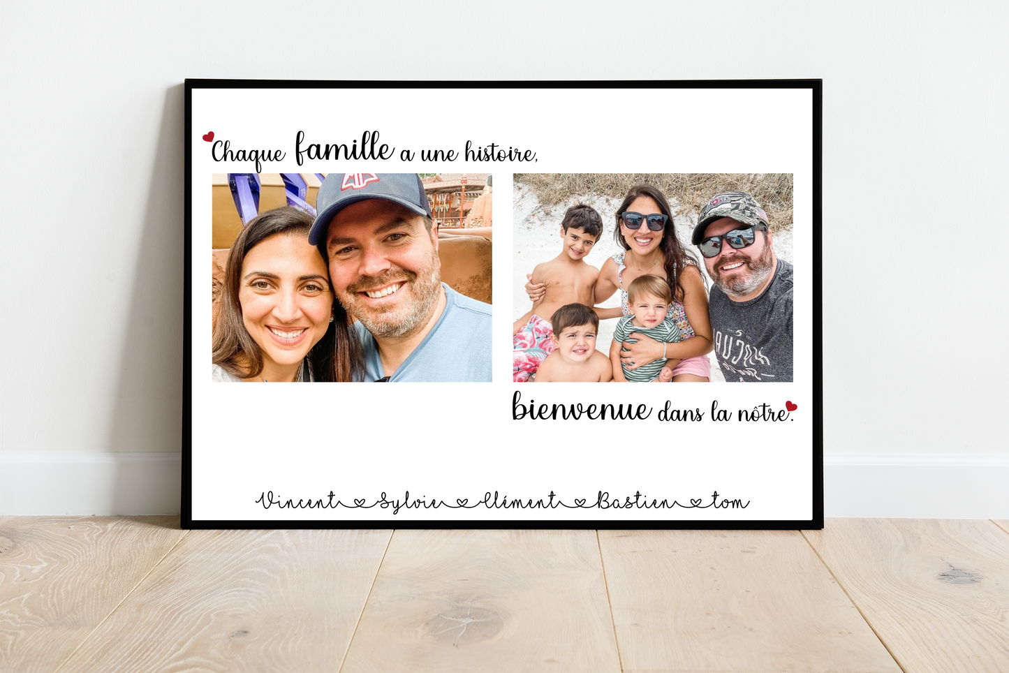 Affiche Chaque Famille a une histoire...