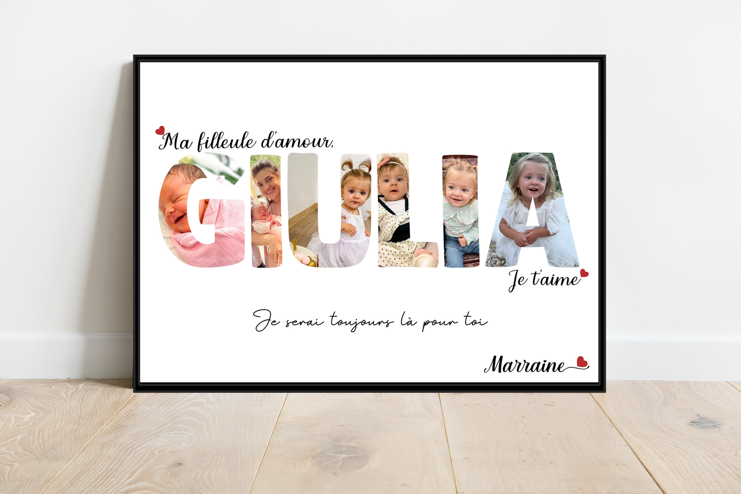 Affiche de la part de Parrain ou Marraine