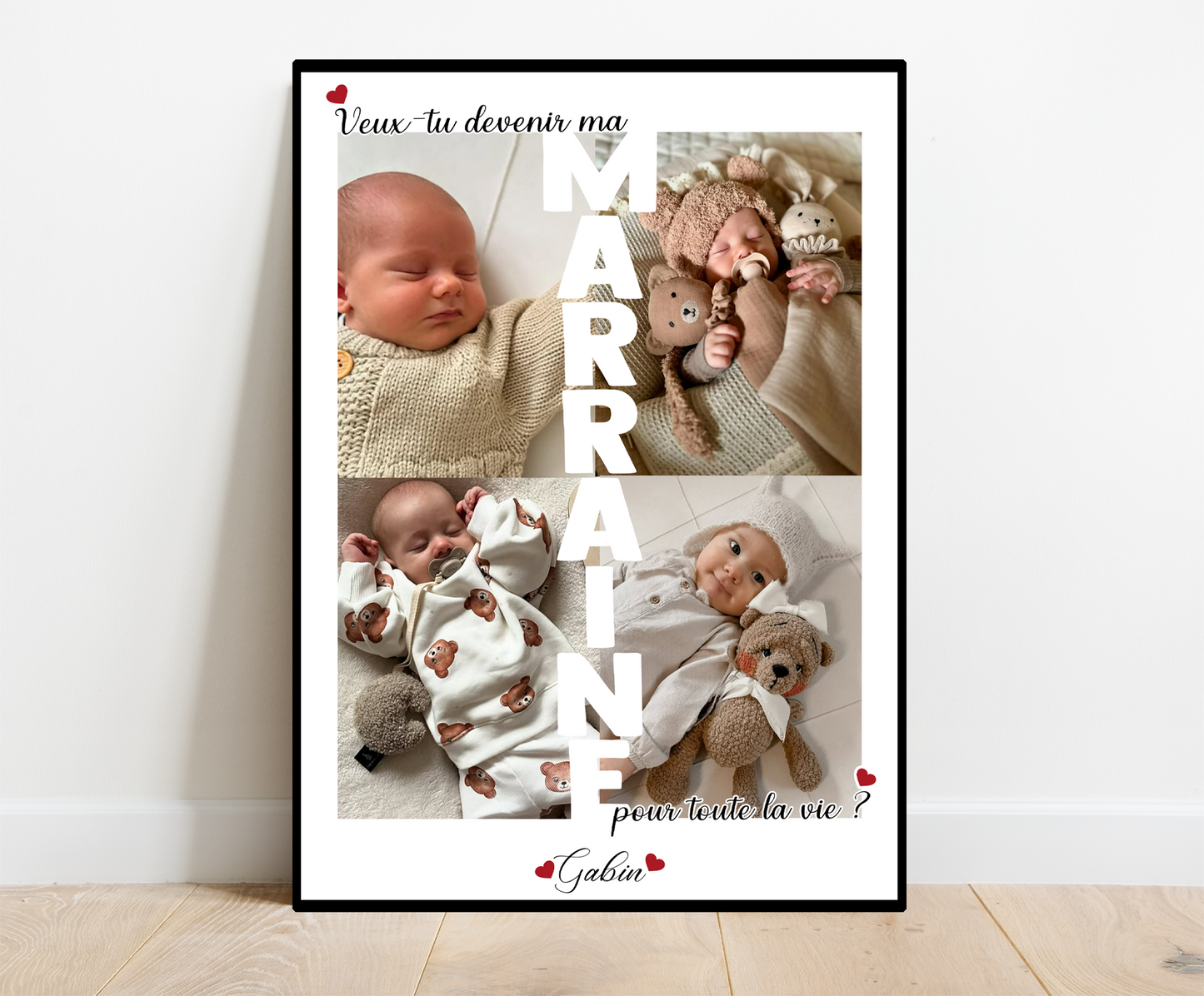 Affiche Annonce Marraine
