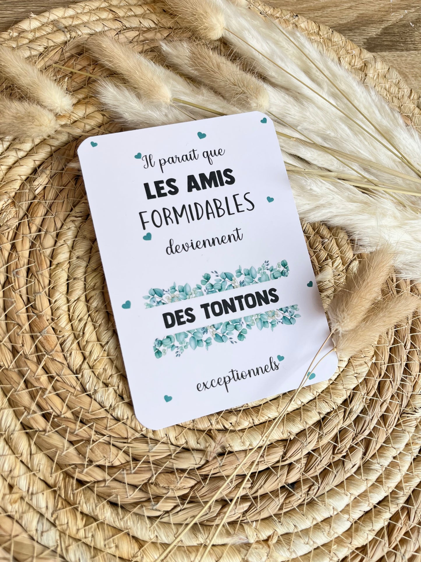 Carte annonce grossesse