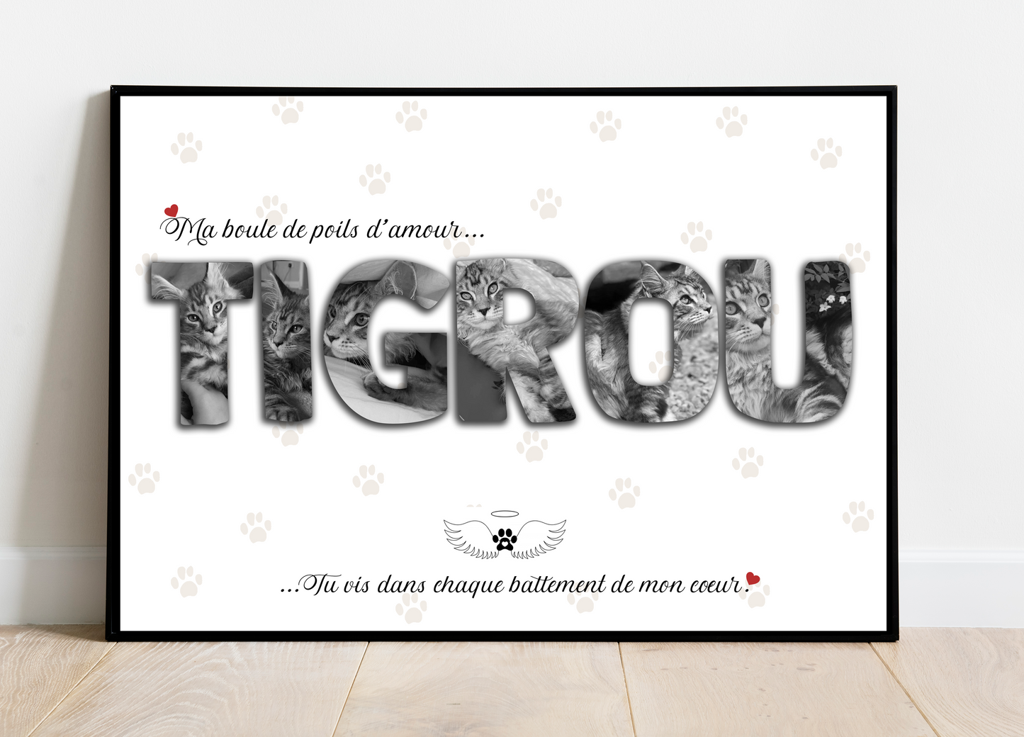 Affiche Animaux Hommage / Deuil