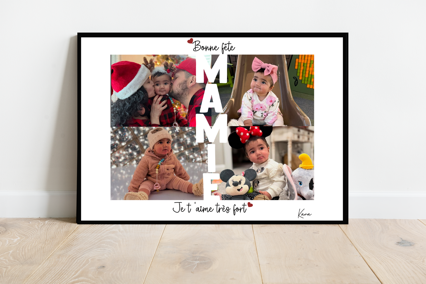 Affiche Bonne fête Mamie