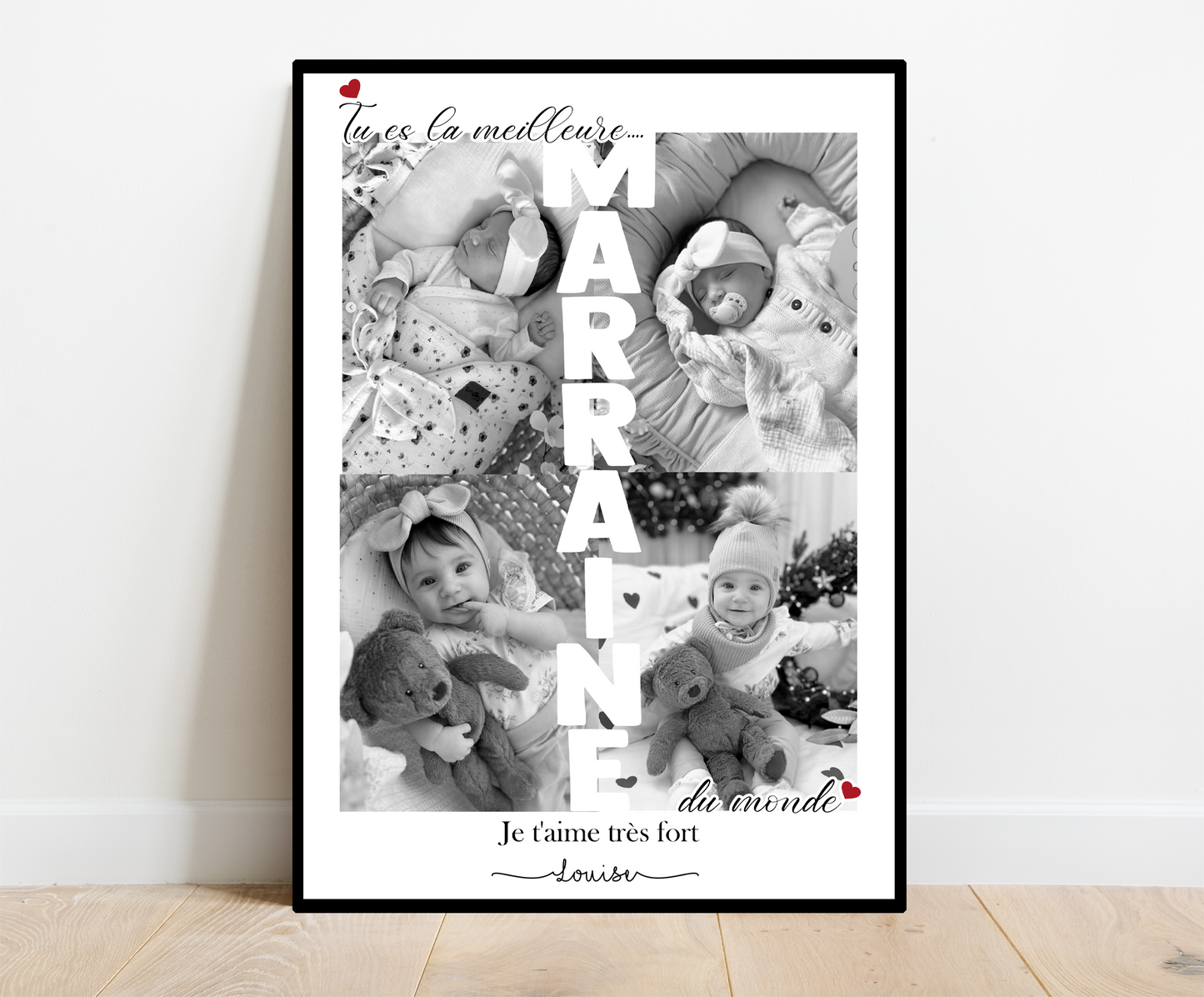 Affiche Meilleure MARRAINE du monde