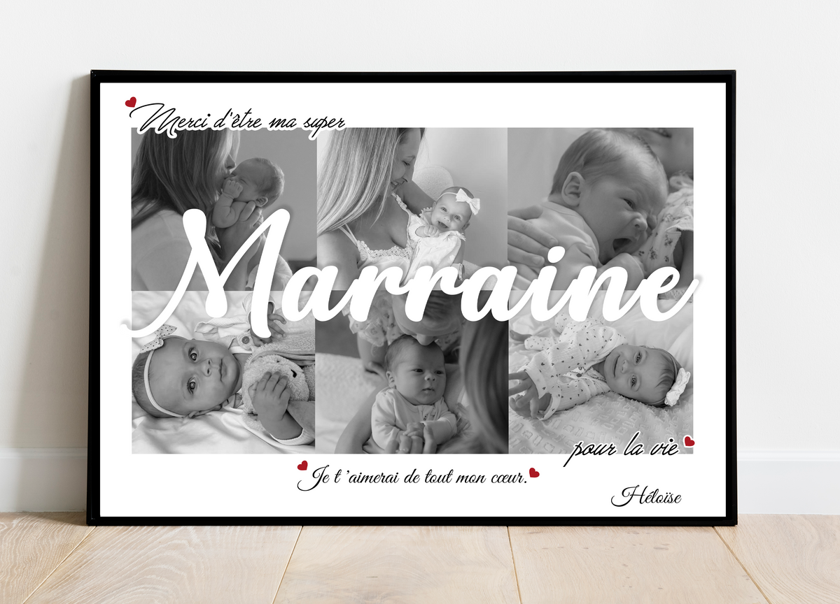 Affiche / Cadre personnalisé(e) • MARAINE •