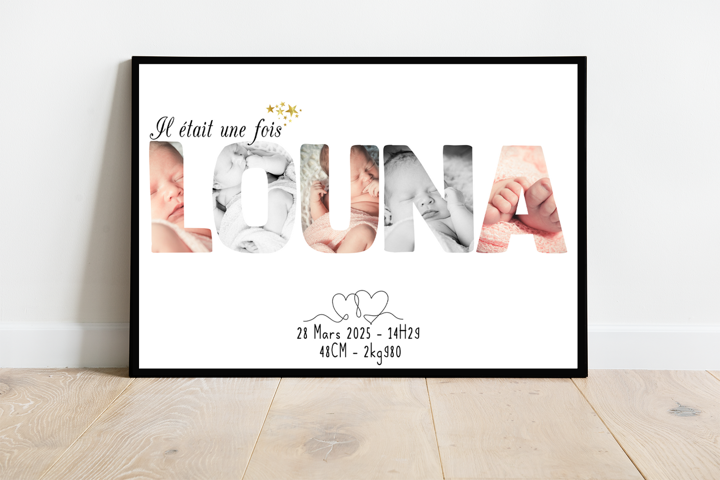 Affiche Bébé / enfant prénom