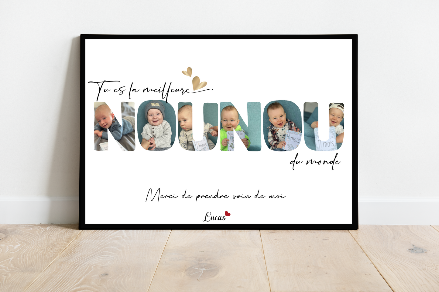 Affiche Tu es la meilleure Nounou du monde