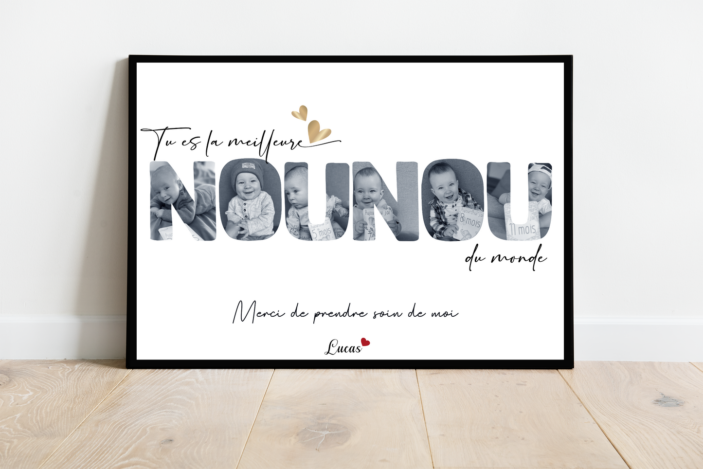 Affiche Tu es la meilleure Nounou du monde