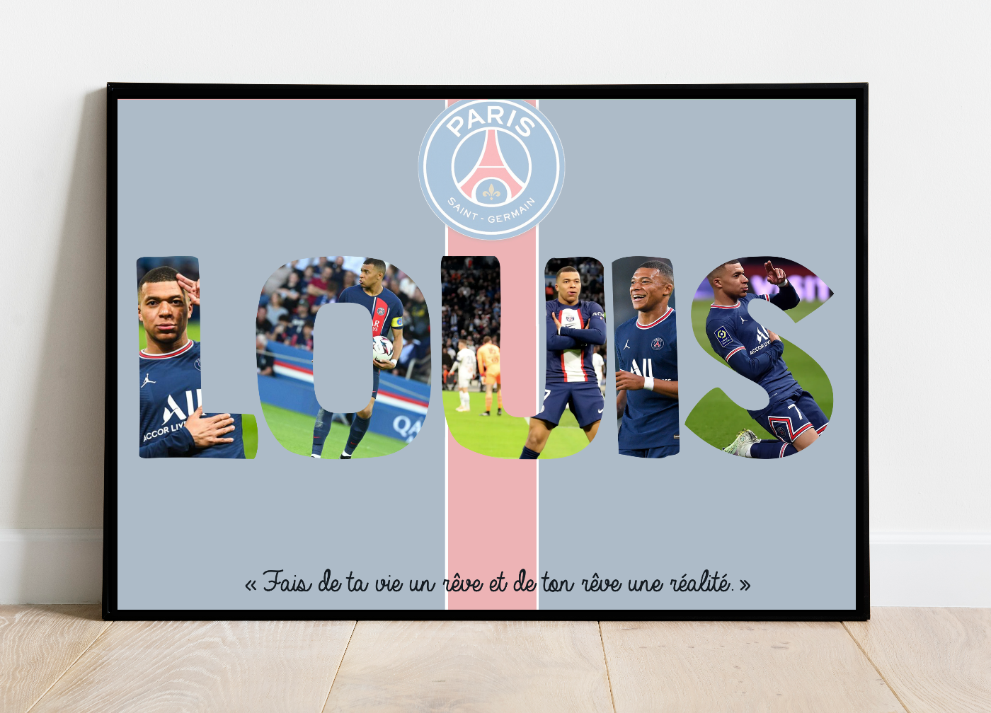 Affiche Football ( équipe & joueur(s) de votre choix )
