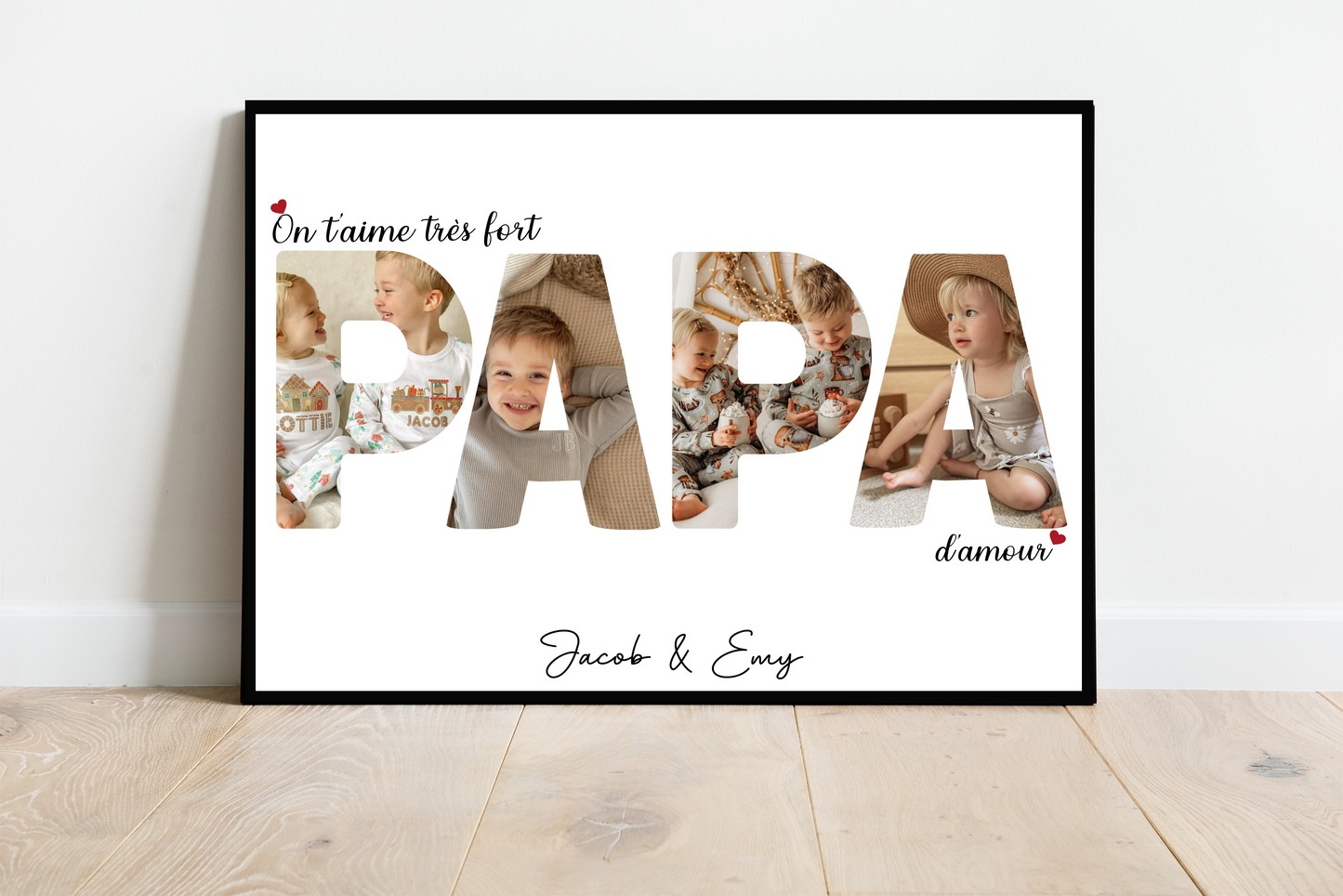 Affiche Papa d'amour