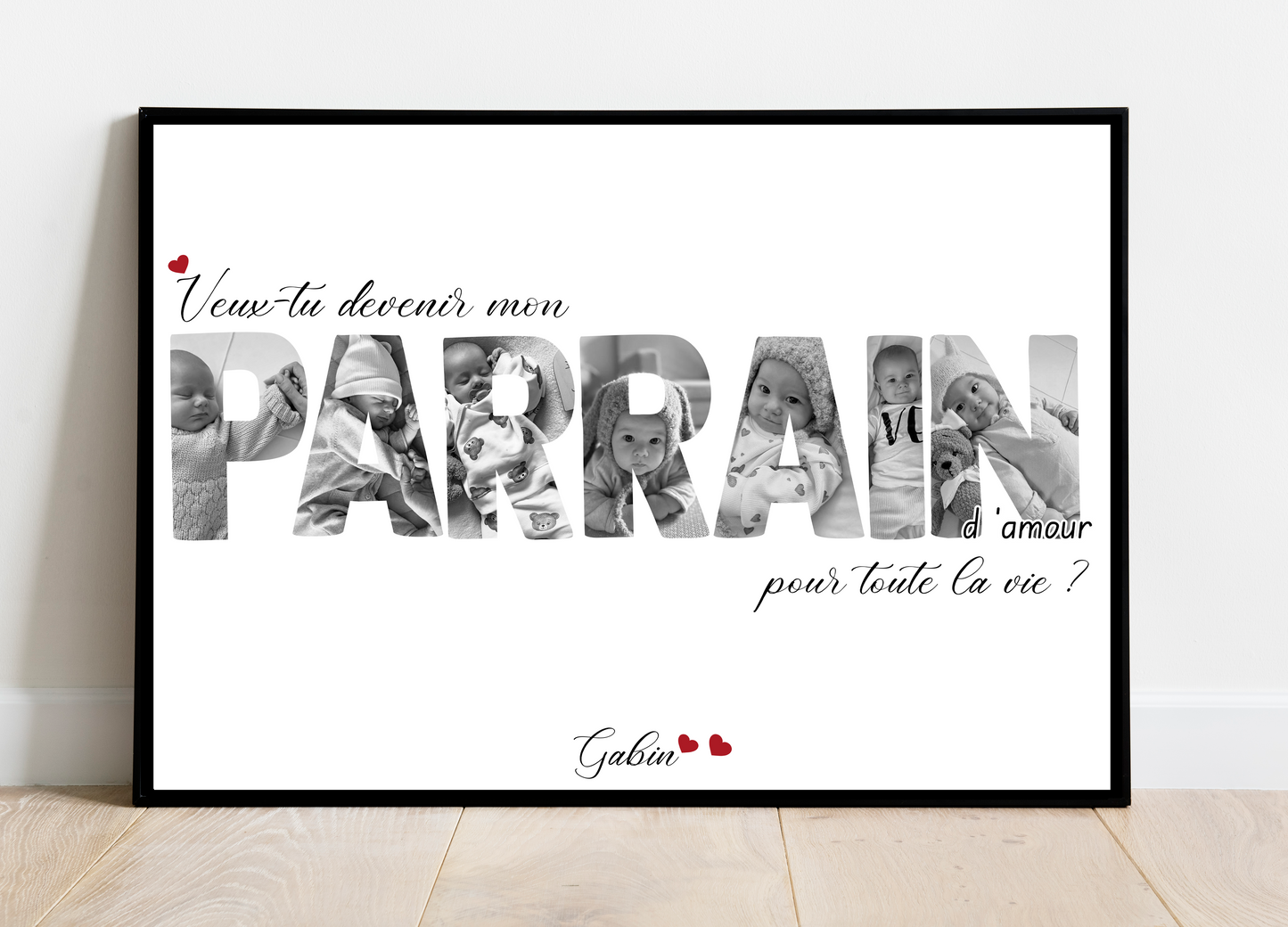 Affiche annonce Parrain