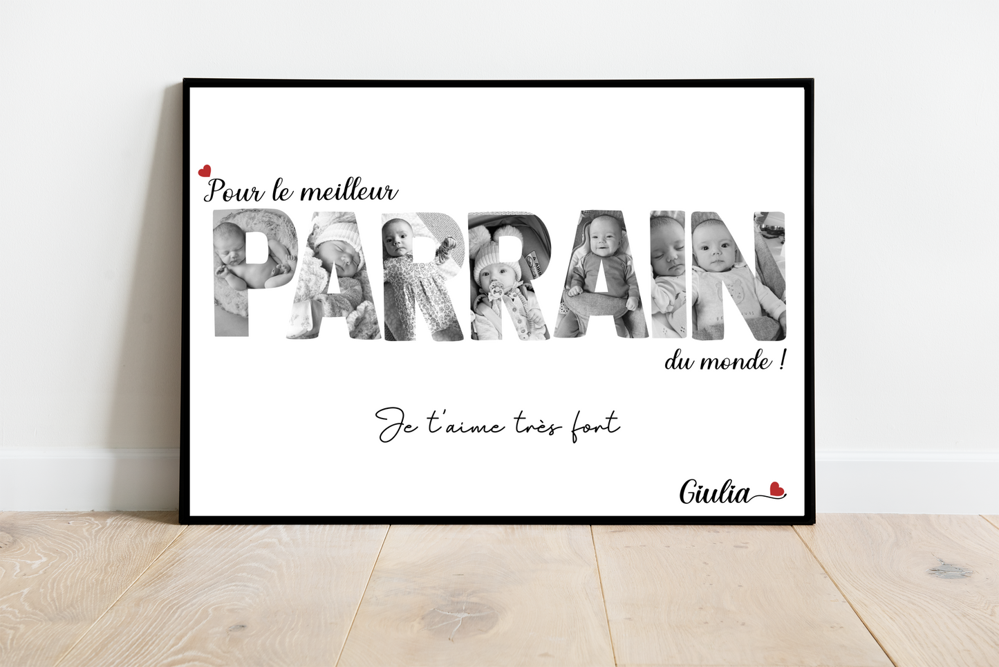 Affiche Pour le meilleur Parrain du monde !