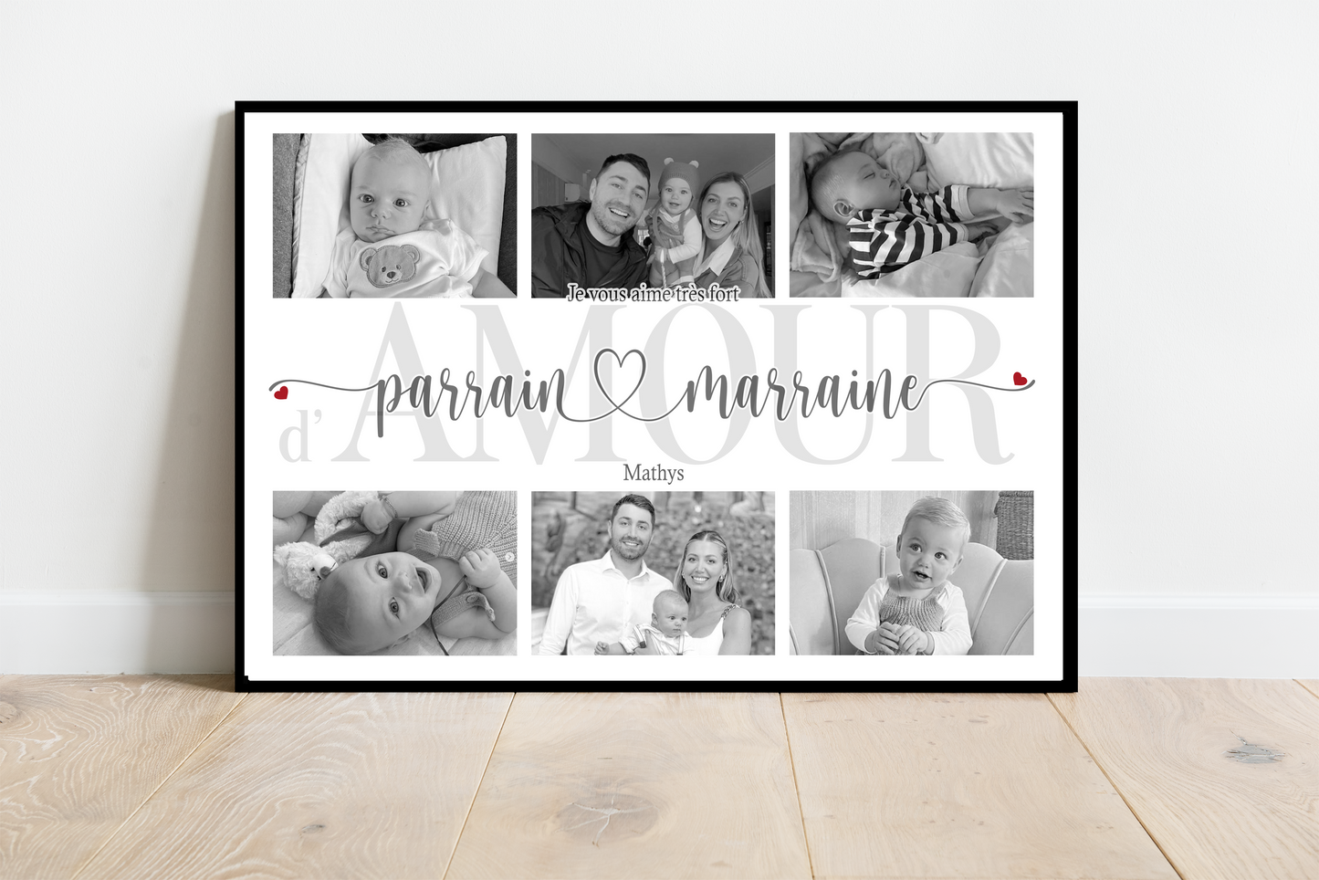 Affiche Parrain Marraine