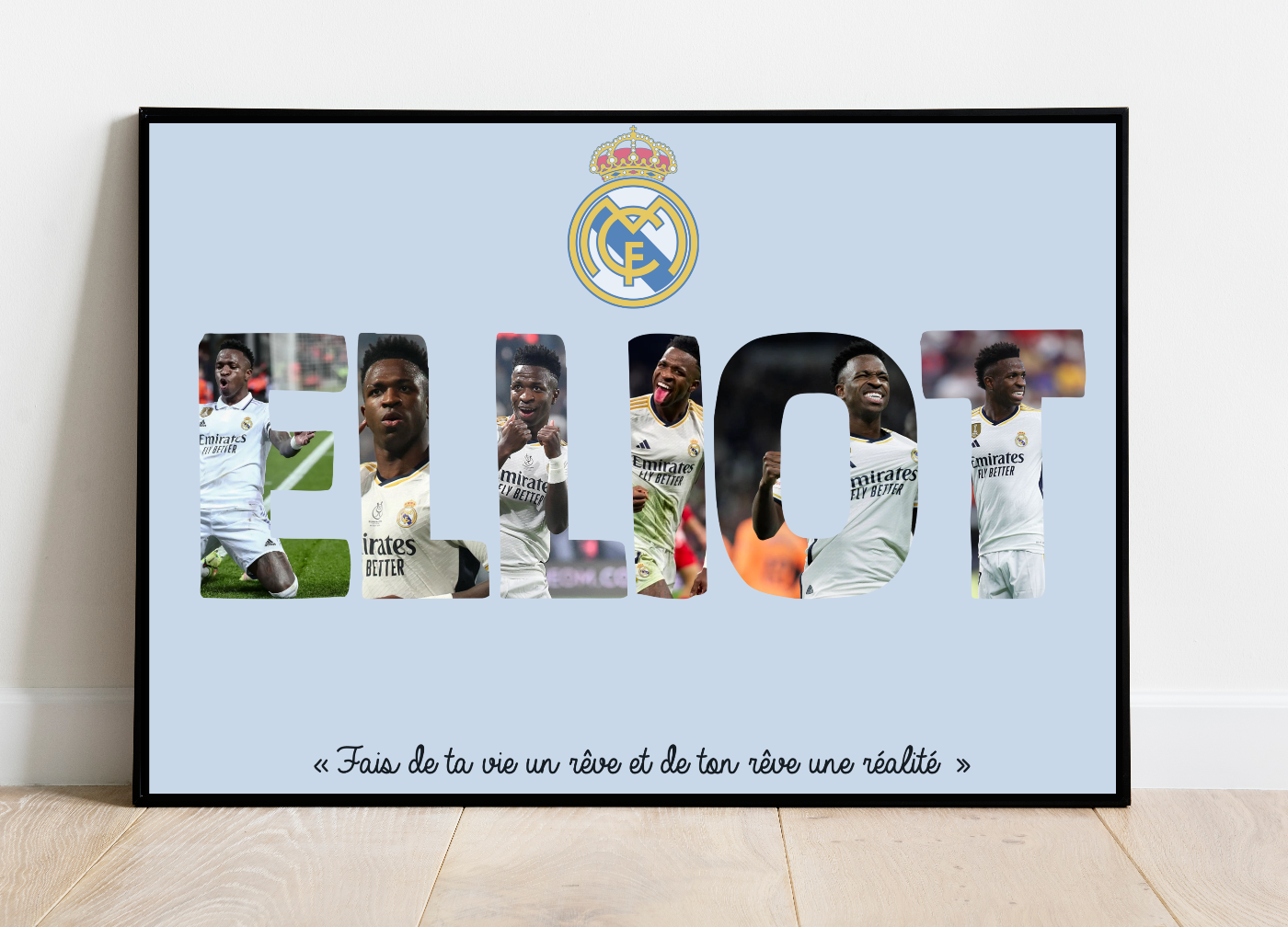 Affiche Football ( équipe & joueur(s) de votre choix )