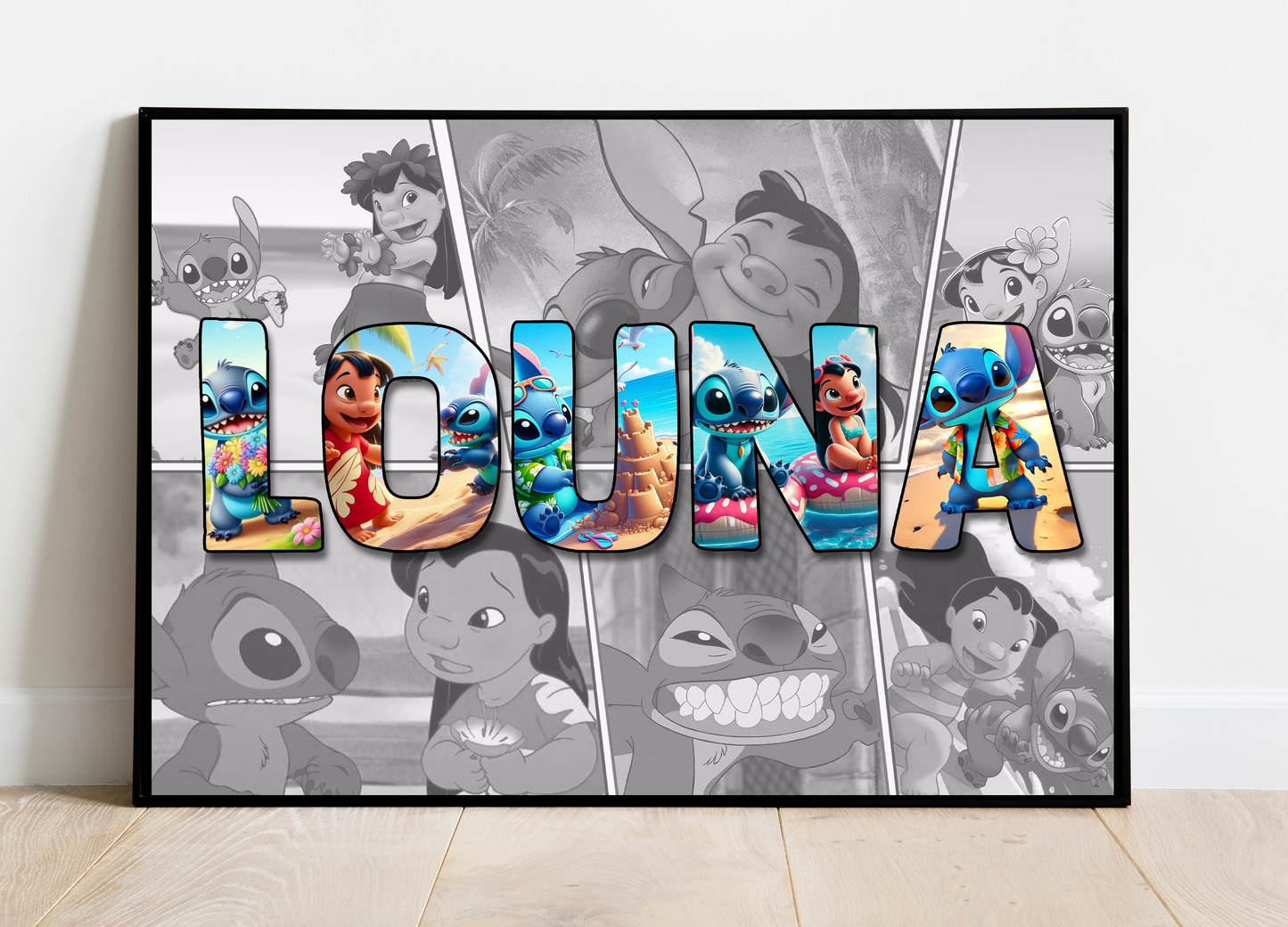 Affiche Stitch
