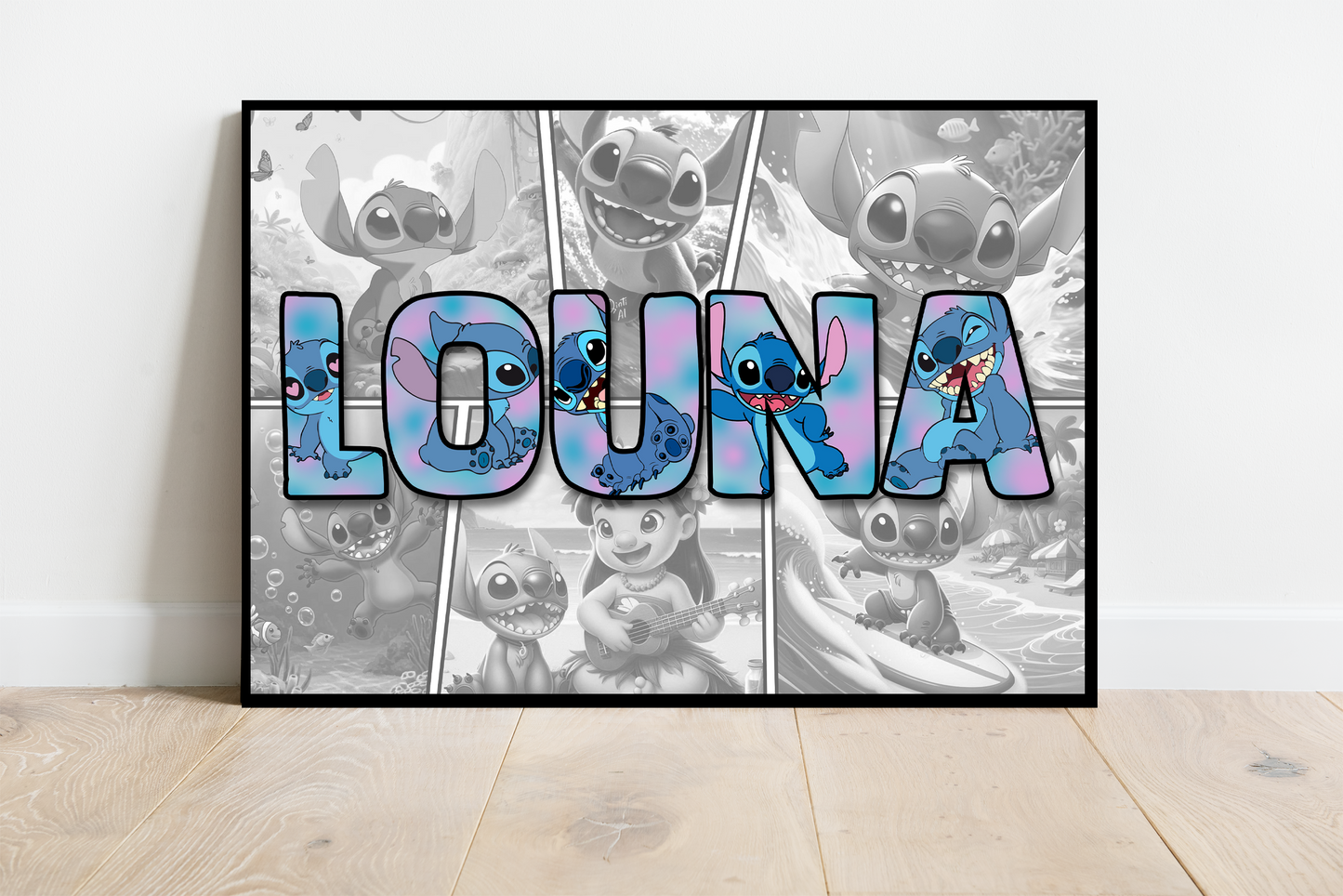 Affiche Stitch