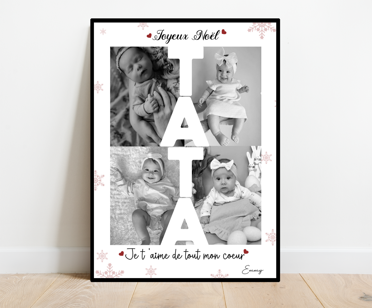 Affiche Joyeux Noël Tata