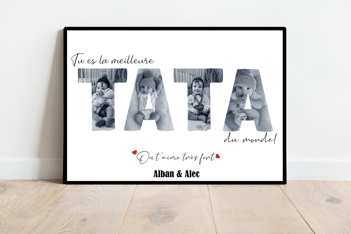 Affiche Tu es la meilleure Tata du monde !