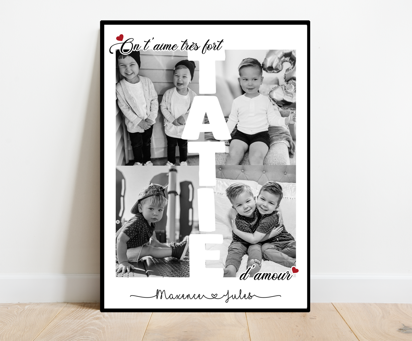 Affiche Tu es la meilleure Tatie