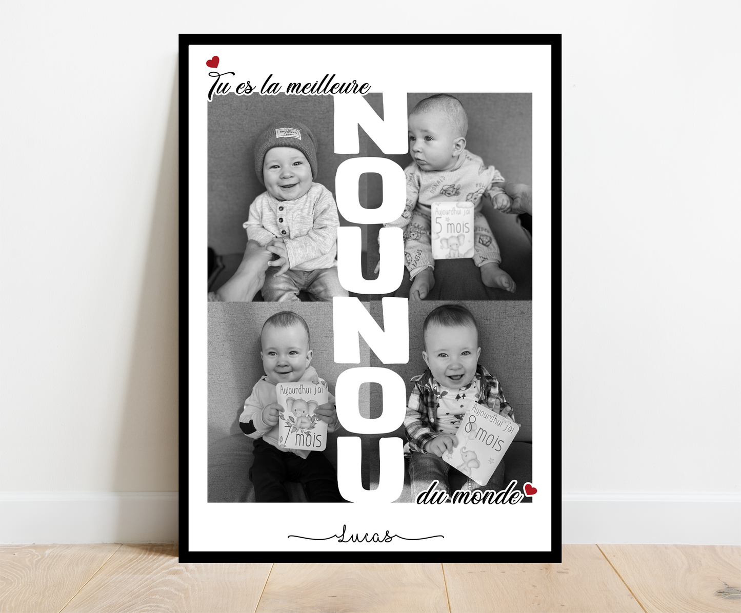 Affiche Tu es la meilleure Nounou du monde