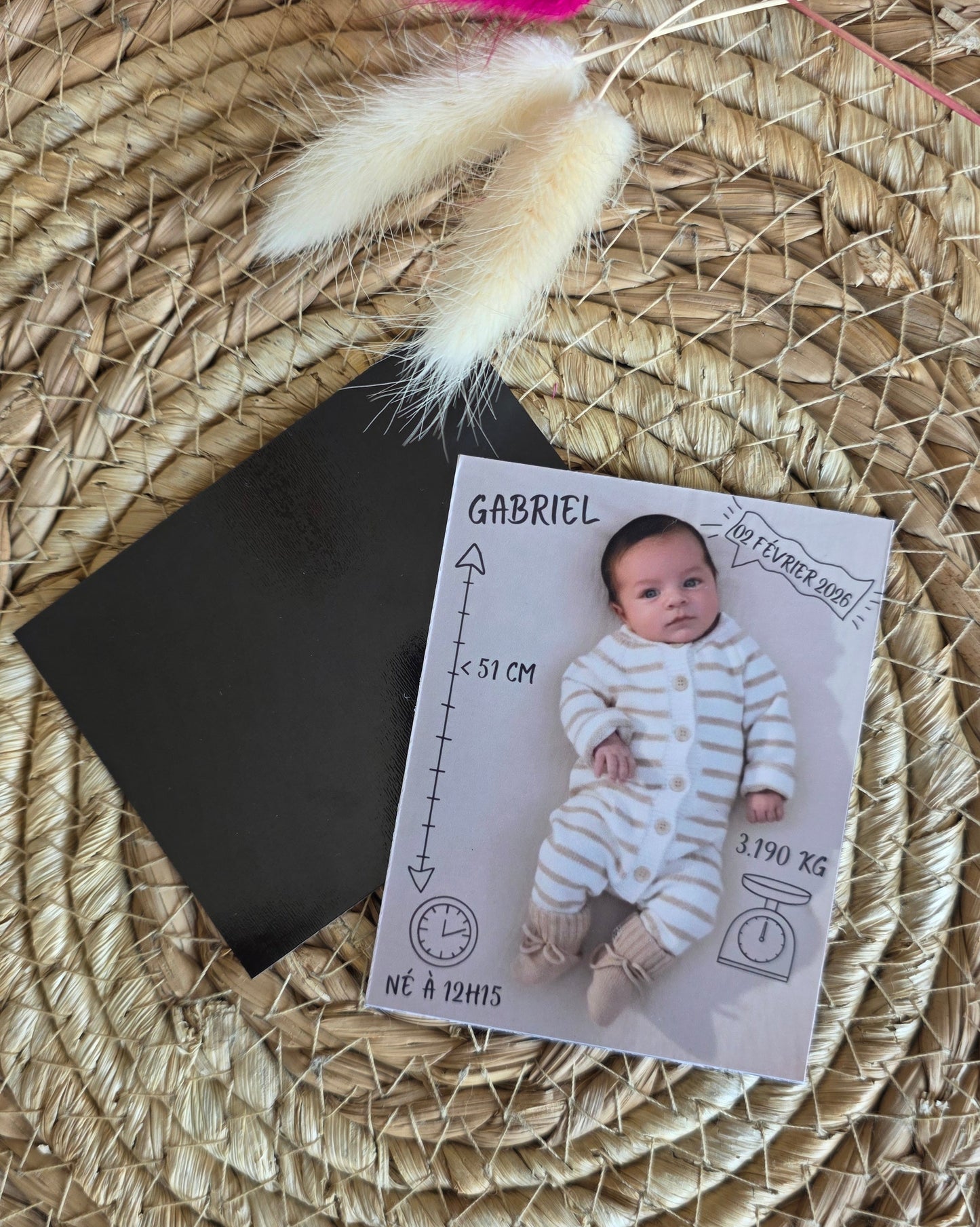 Magnet Faire Part - Naissance