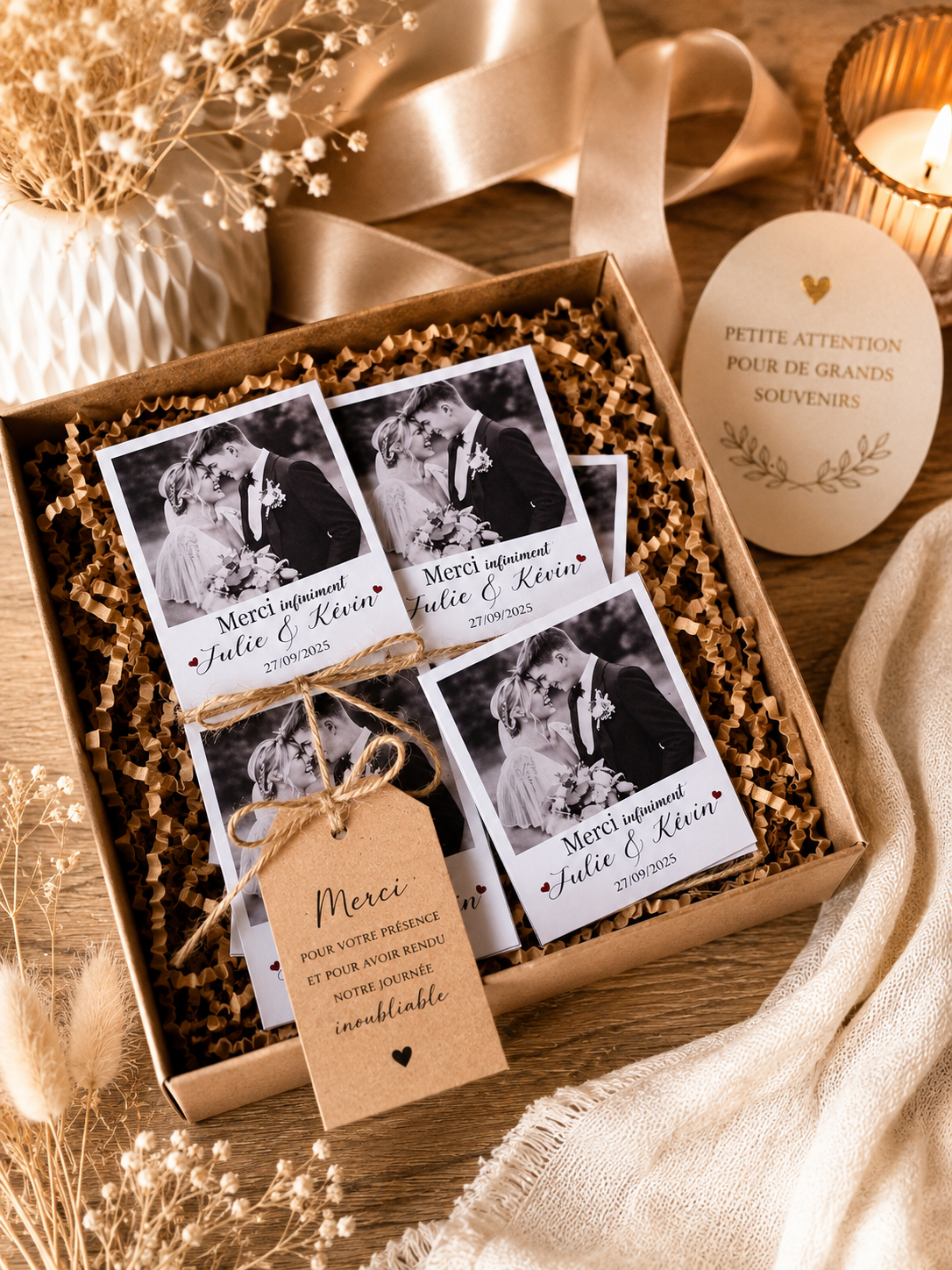 Magnet Faire Part – Souvenir de mariage