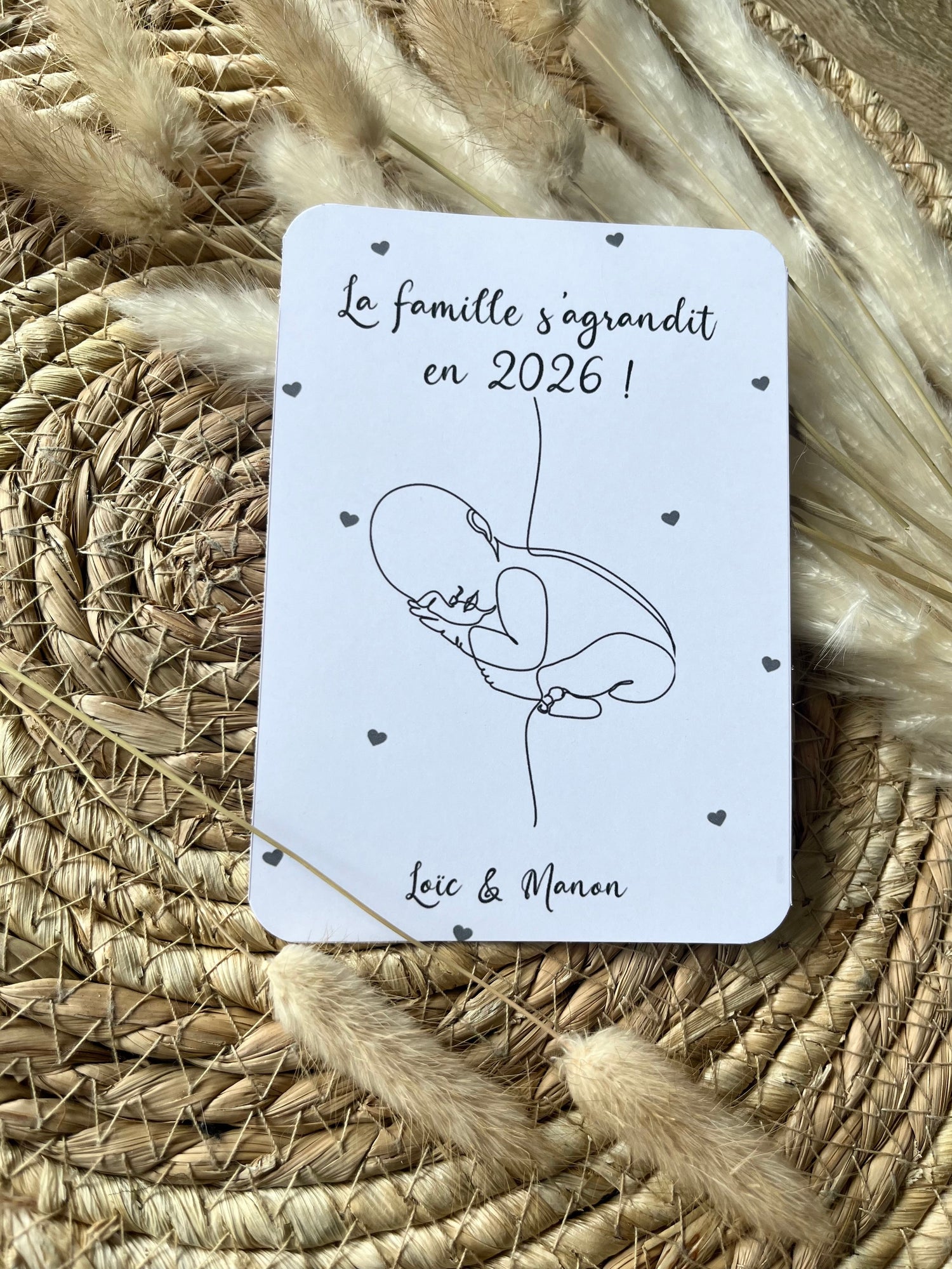 Cartes annonce grossesse