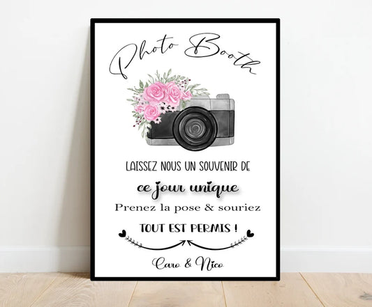Affiche Photo Booth