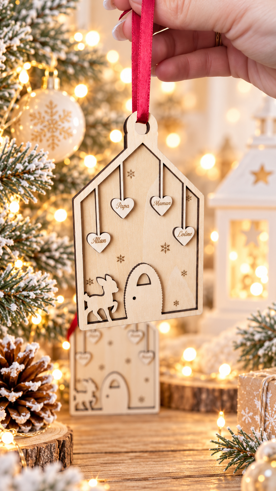 Suspension de Noël • Maison