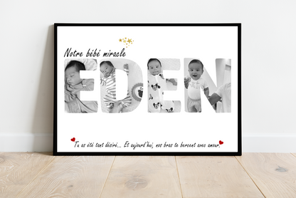 Affiche Bébé Miracle