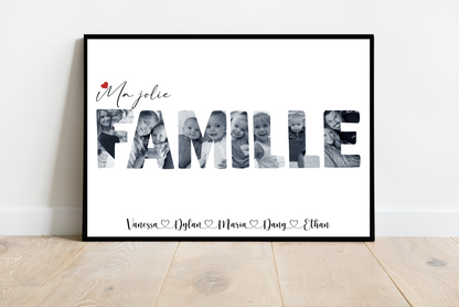 Affiche ma jolie Famille