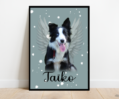 Affiche Animaux Deuil / Hommage