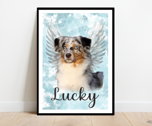 Affiche Animaux Deuil / Hommage