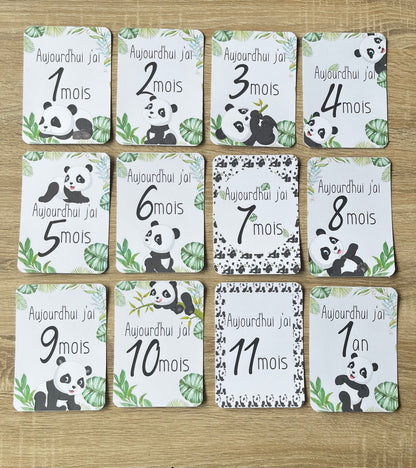 Cartes étapes Panda