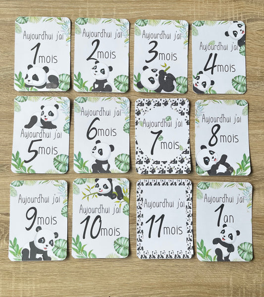 Cartes étapes Panda