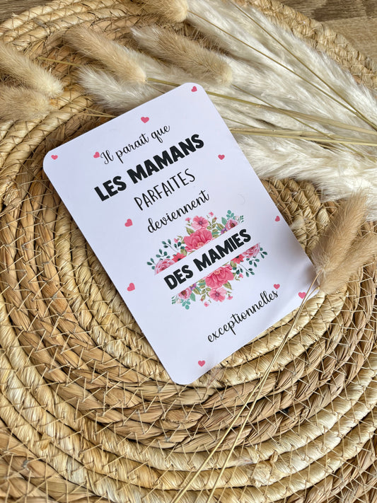 Carte annonce grossesse