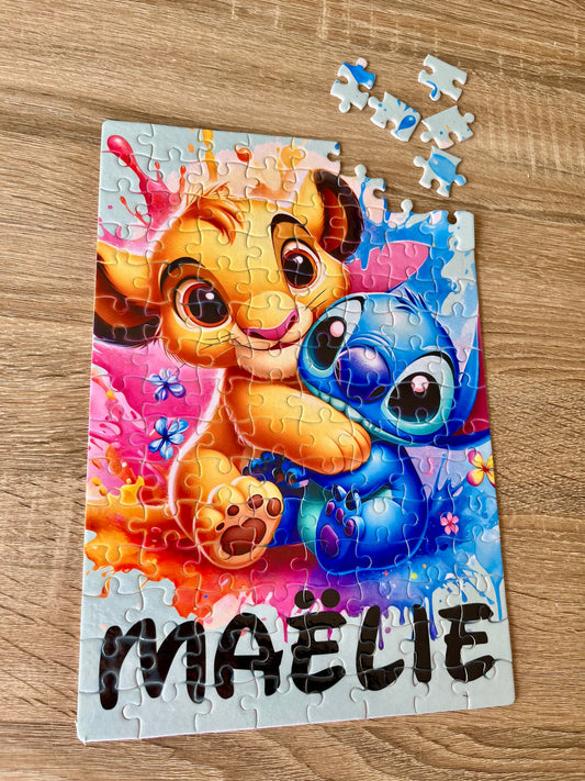 Puzzle Stitch & Simba