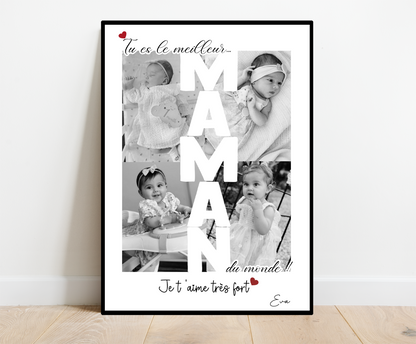 Affiche Tu es la meilleure Maman
