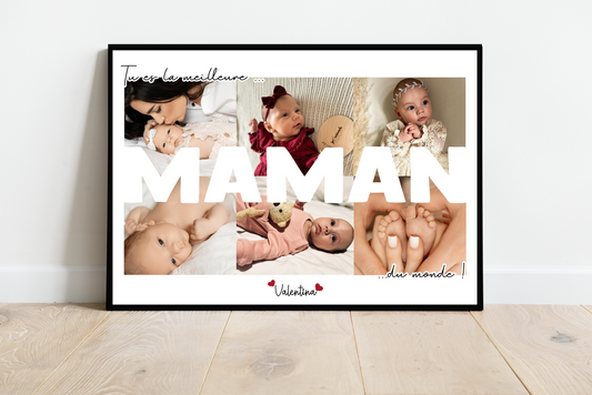 Affiche Tu es la meilleure Maman