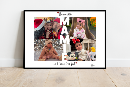 Affiche Bonne fête Mamie