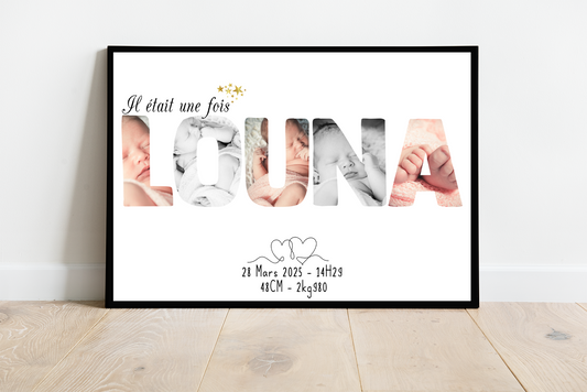 Affiche Bébé / enfant prénom