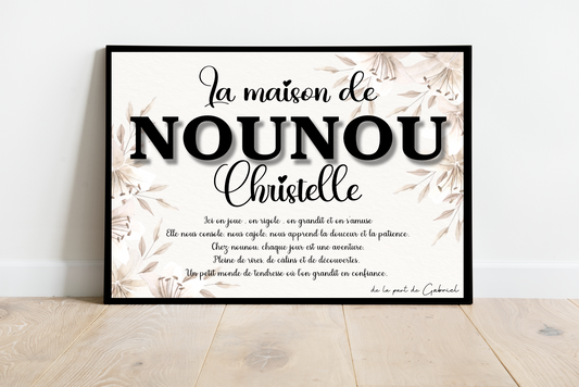 Affiche La maison de Nounou...