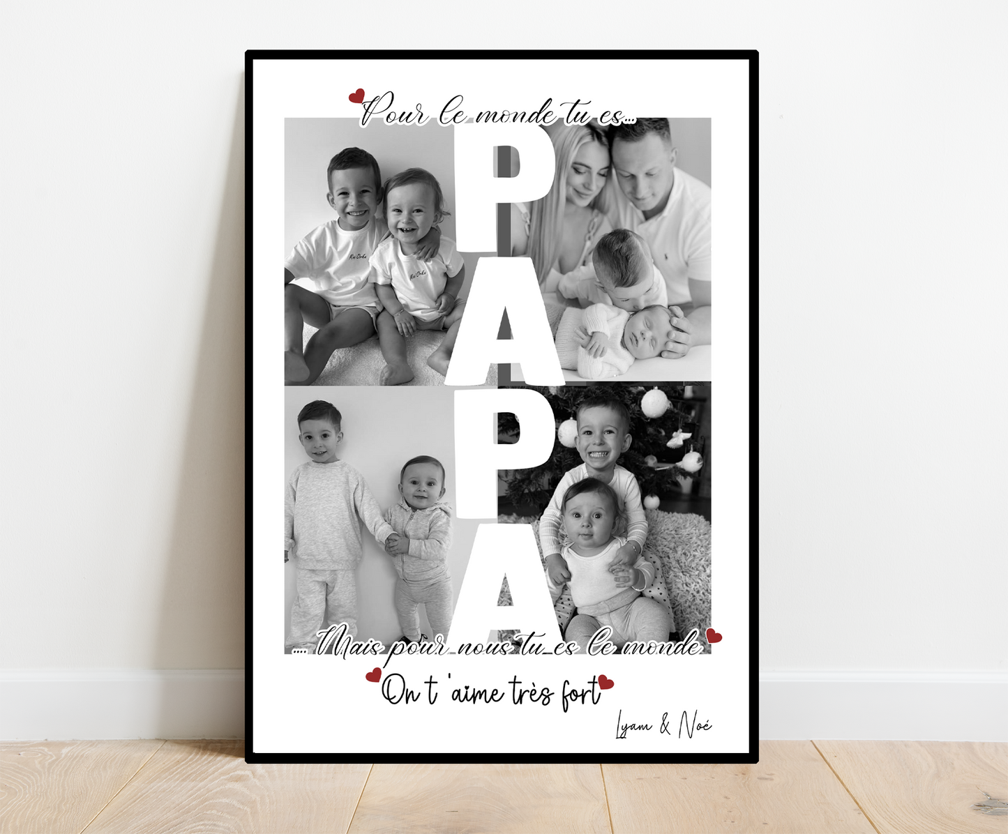 Affiche Pour le monde tu es Papa....