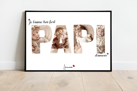 Affiche Papi d'amour