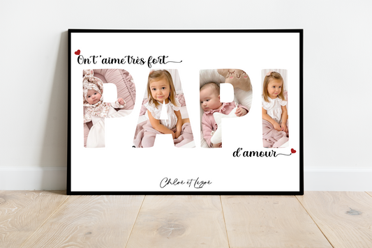 Affiche Papi d'amour